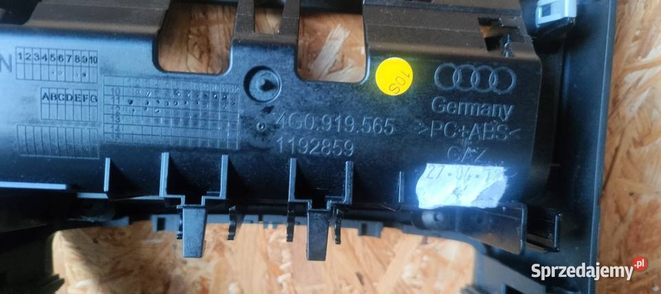 Obudowa Ramka Tunelu Tył Nawiewu Audi A6 C7 A7 Przemyśl