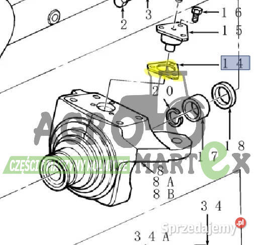 ZP4472354031 ZP4472354034 83945507 PODKŁADKA Pozostałe Wichrów