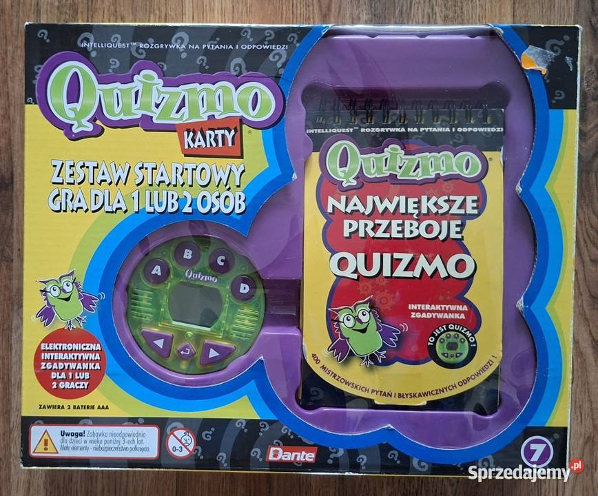 Quizmo wiem wszystko karty zestaw startowy 400 kolorowy lubuskie Zielona Góra