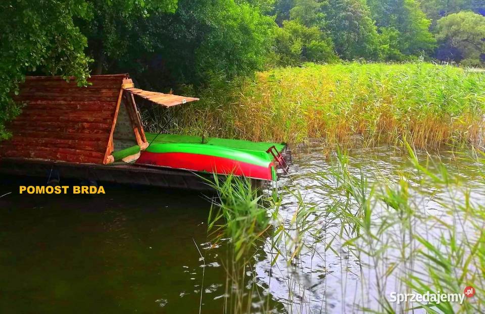 Domek letniskowy jeziorem z kominkiem działka Sport i Wypoczynek Sosno