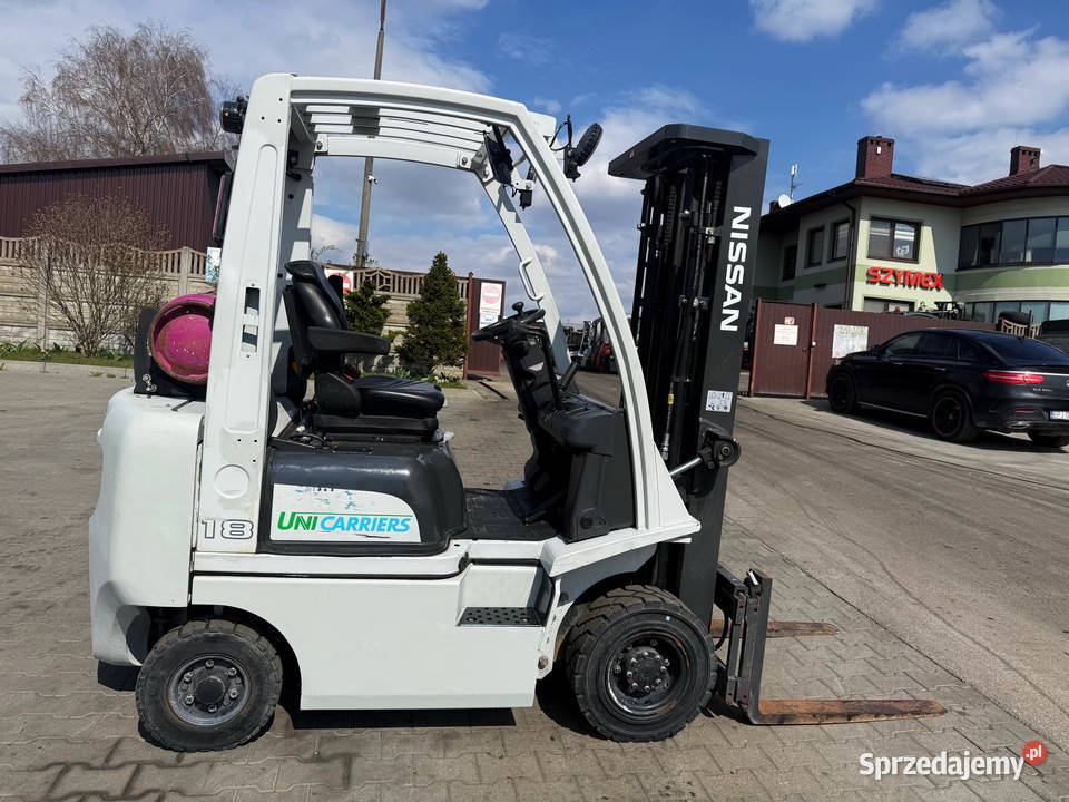 wózek widłowy NISSAN FG18 LPG Triplex 475m Działoszyn