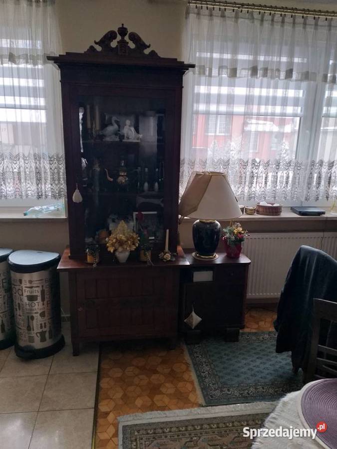 Piękna dostojna serwantka witryna Myślibórz sprzedam