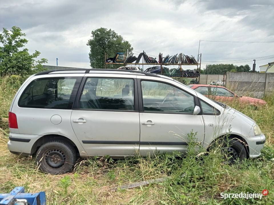 Seat Alhambra 19 85 kW 2002 r dawca części Szklarka Myślniewska