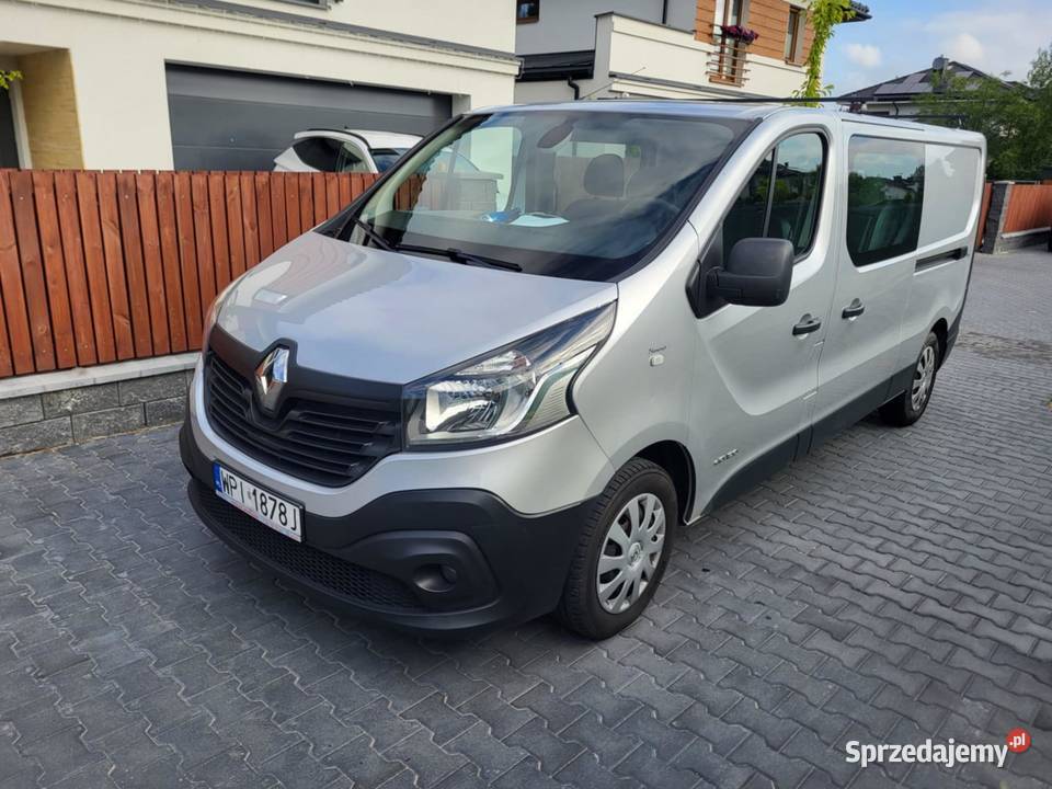 Renault Trafic III 2017 16 L2H1 Doka 125 FV 23 czujnik parkowania Warszawa