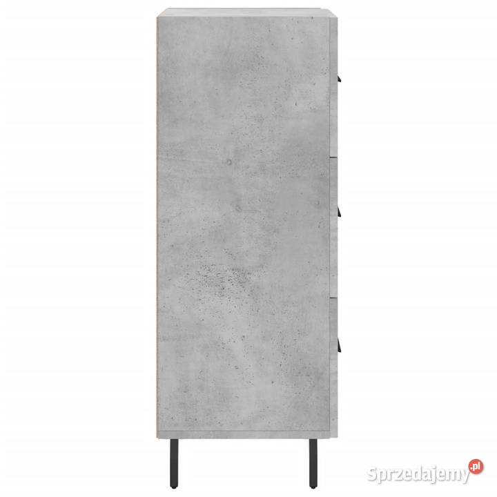Szafka szarość betonu 345x34x90 materiał mazowieckie Warszawa