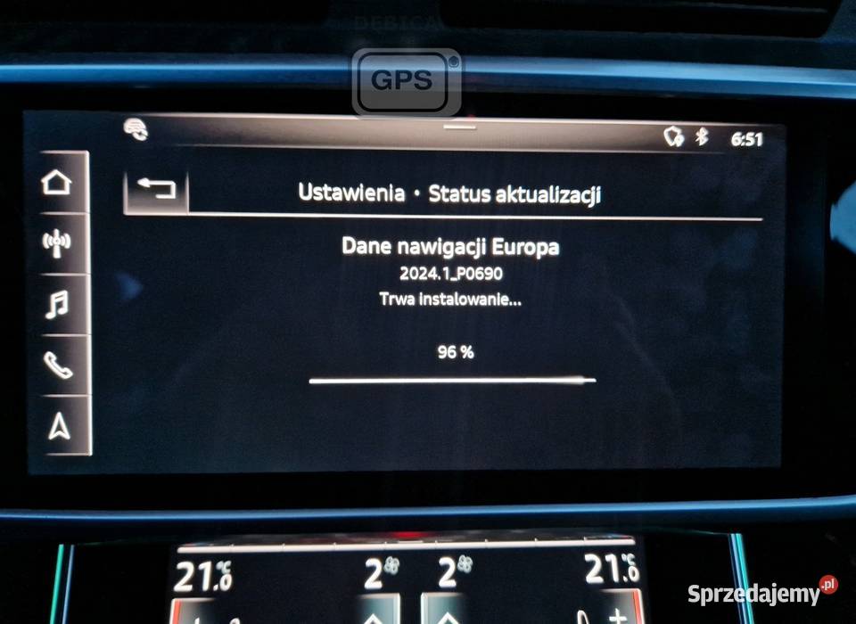 Polskie Menu Audi Q3 A6 C8 A7 Q7 Q8 MH2p MS2p Dębica