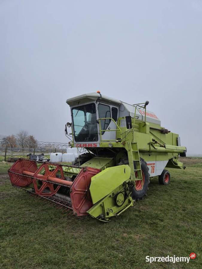 Claas Dominator 76 mazowieckie Stara Błotnica