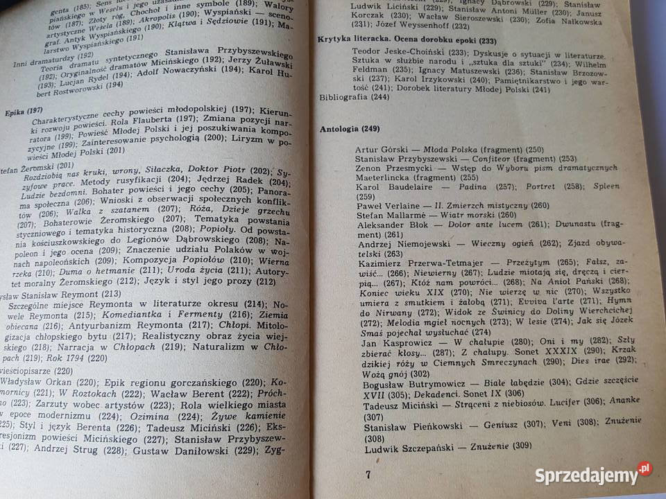 PODRĘCZNIK Literatura Młodej Polski Tomasz Weiss Podręczniki