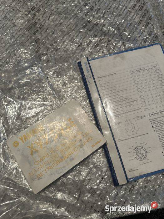 Yamaha XV750SE M251 instrukcja naprawcza Ksiazka Poznań