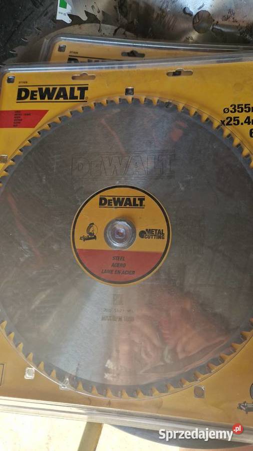 Dewalt tarcza do metalu 355 z254 66z 77z Namysłów sprzedam