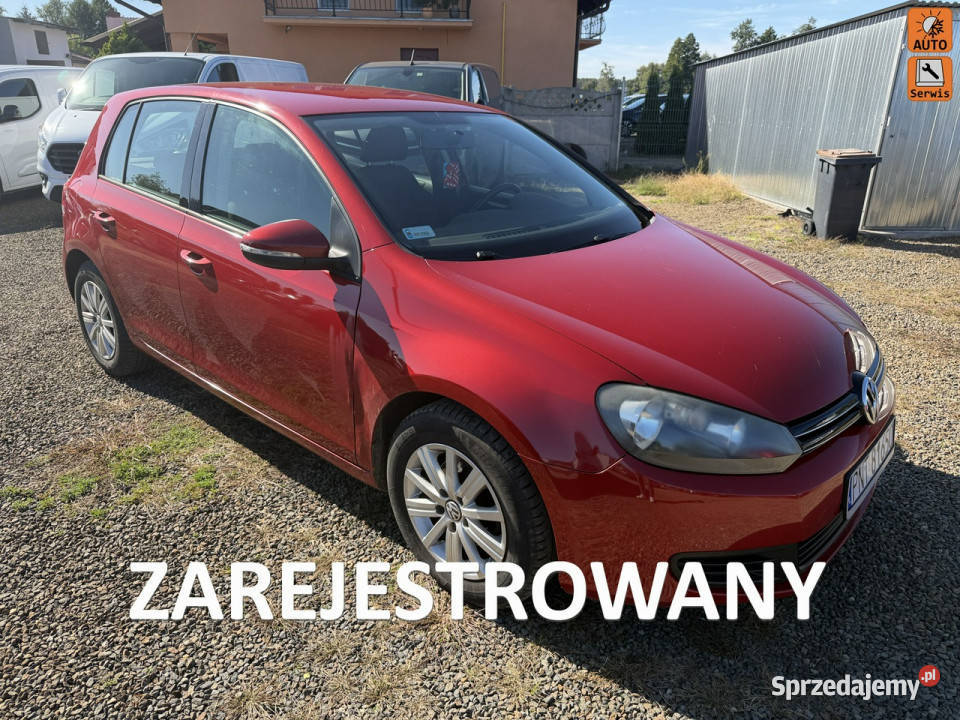 Volkswagen Golf klimatronic zarejestrowany VI Zbąszyń sprzedam