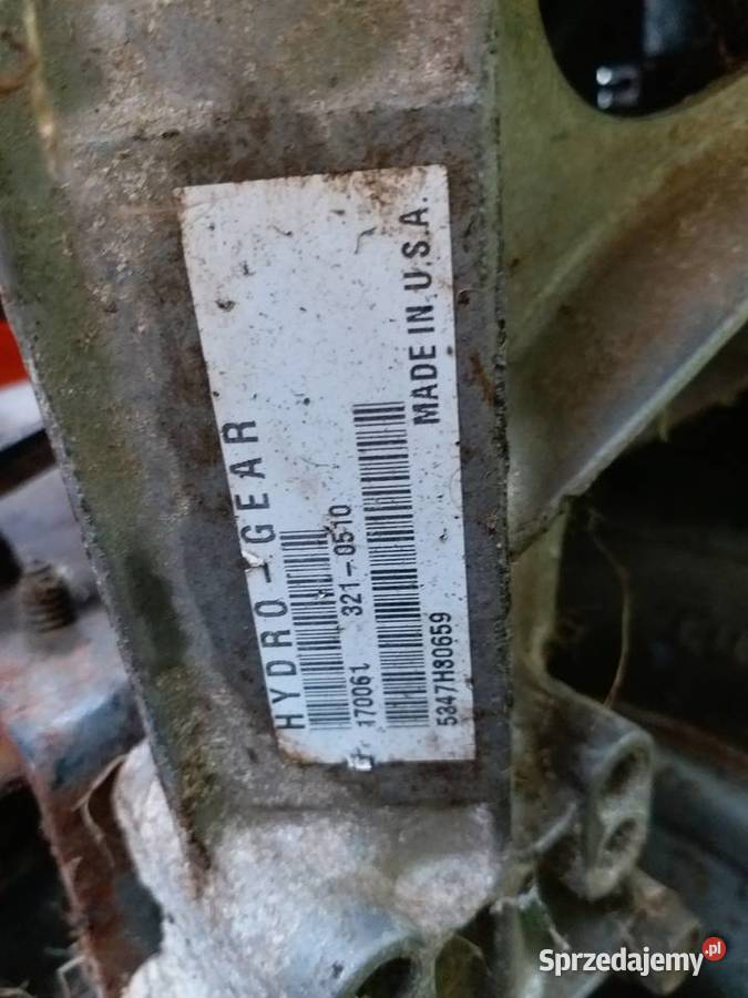 Skrzynia biegów HydroGear traktorka kosiarki Gorzów Wielkopolski