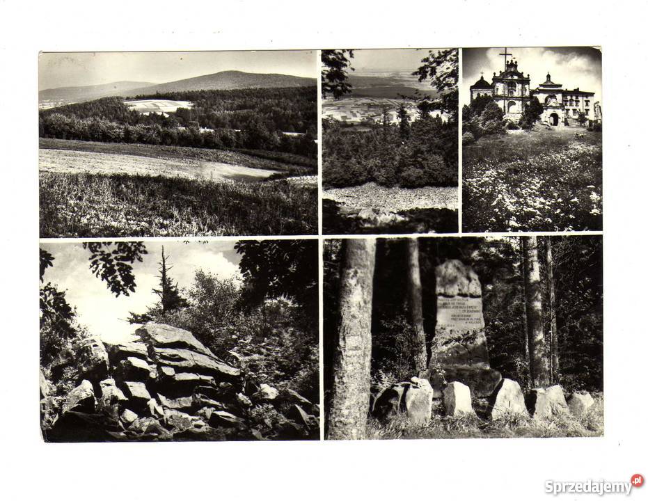 GÓRY ŚWIĘTOKRZYSKIE POCZTÓWKA WIELOWIDOKOWA Krynki