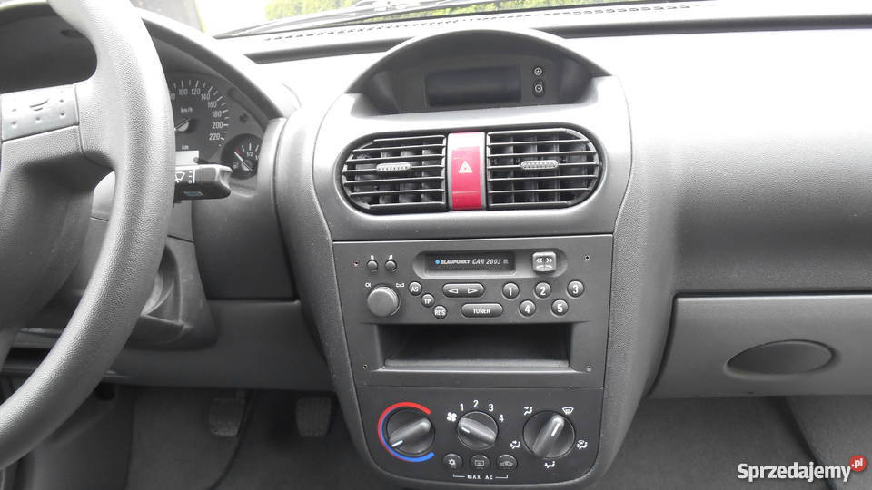 Opel Corsa C 12 Benzyna wersja Comfort Rok produkcji 2001 Bielsko-Biała