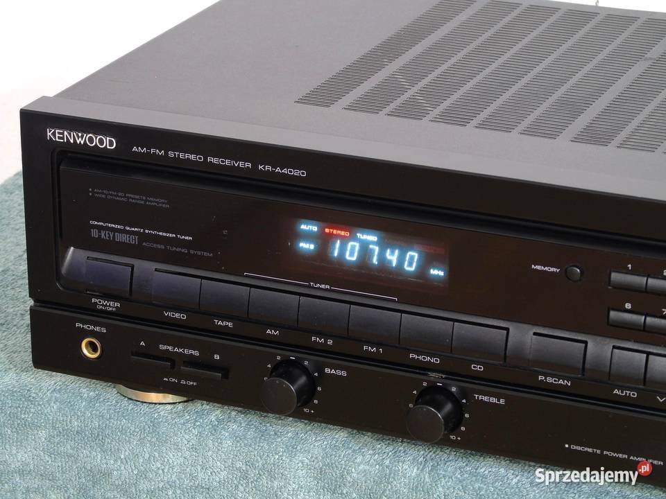 Amplituner Kenwood KRA4020 sprawny i ładny Jasło sprzedam