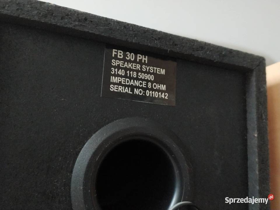 Philips FB 30 PH kolumny głośniki bass reflex Świdwin