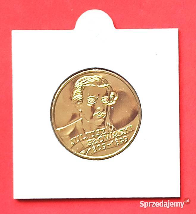 2 1999 r Juliusz Słowacki Numizmatyka Wrocław