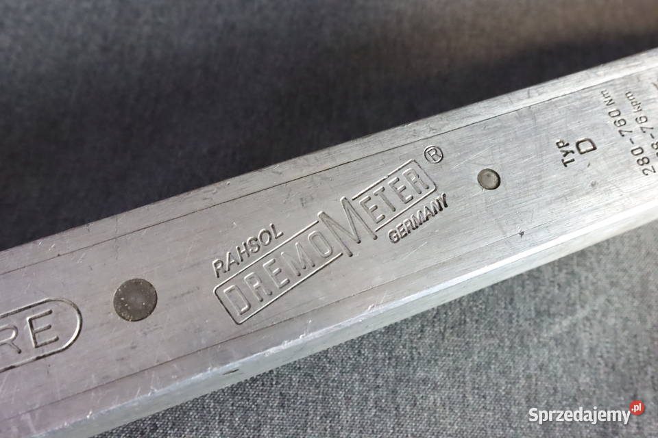 Klucz dynamometryczny Dremometer type d 280760 Pszczyna