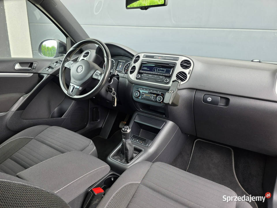 Volkswagen Tiguan zarejestrowany zadbany I CUP elektryczne lusterka Czarnków