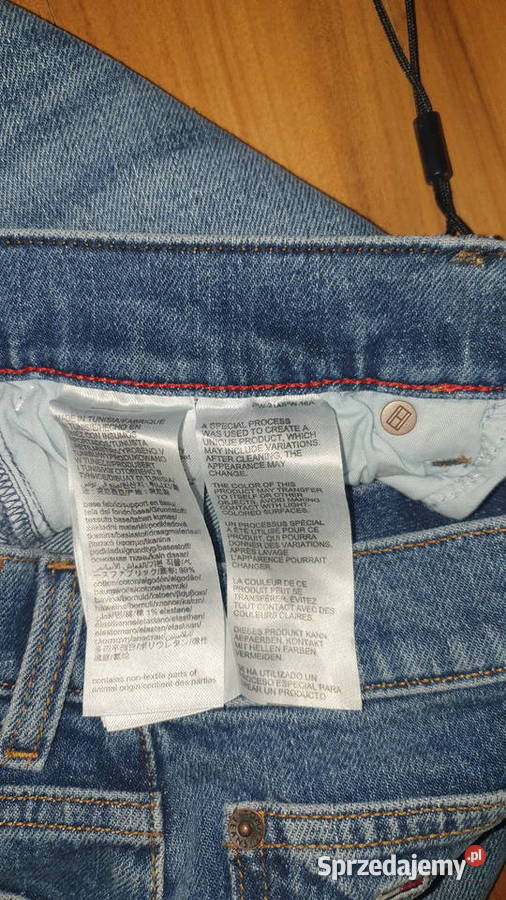 Tommy Hilfiger damskie krótkie spodenkimom jean Tommy Hilfiger