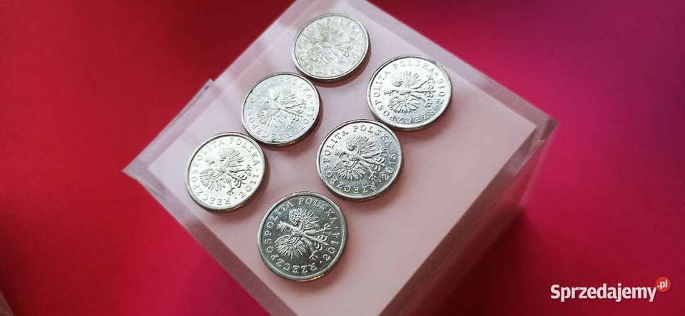 Moneta 10 groszy 2011 2012 2013 2014 2015 2016 Warszawa