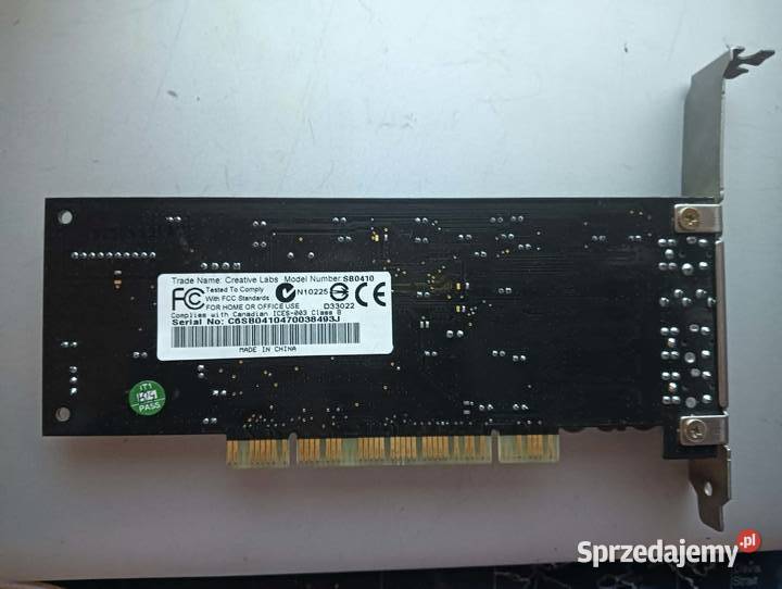 Creative Sound Blaster Live 24bit SB0410 karta śląskie Imielin