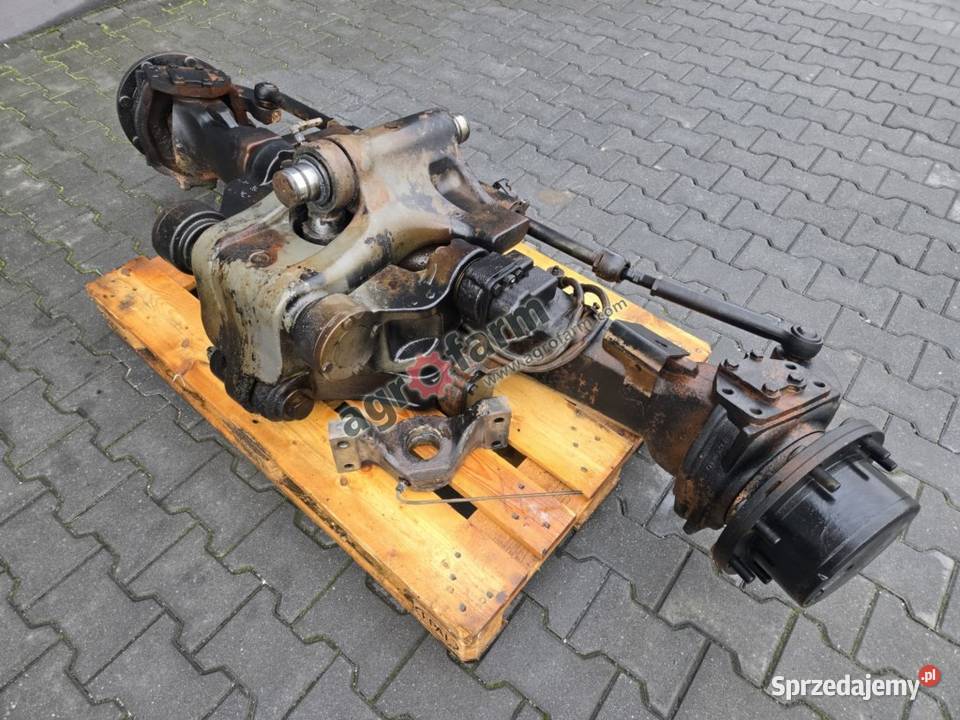 Przedni most Massey Ferguson 6614 6616 6475 Części i osprzęt rolniczy