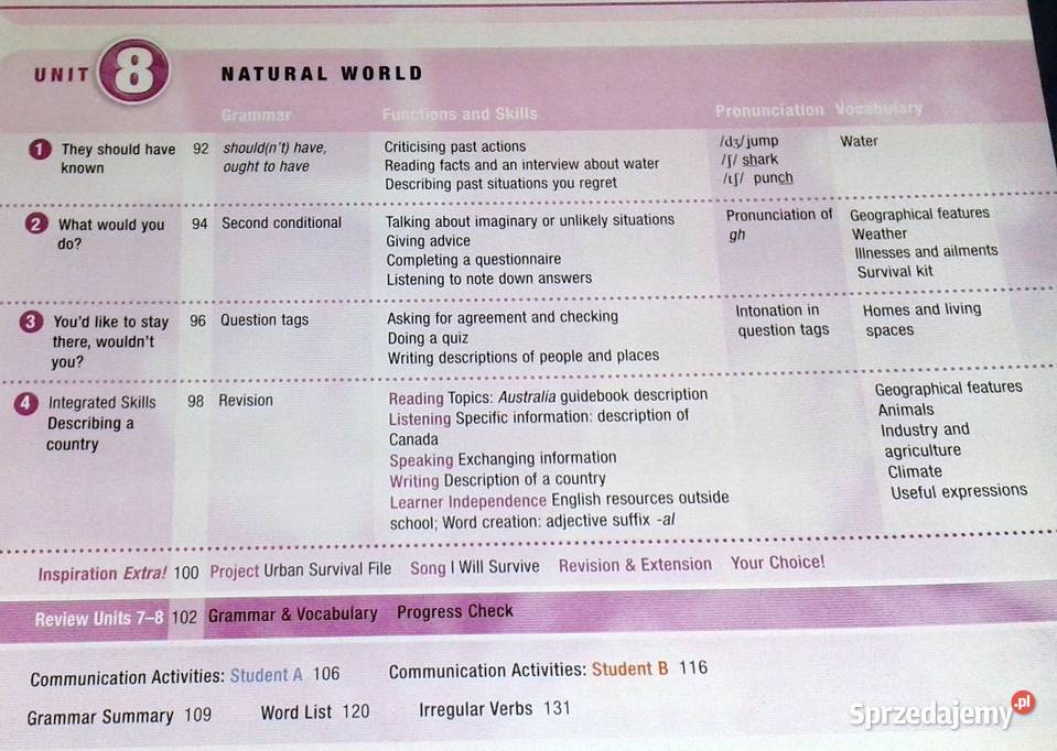 Inspiration 3 Preintermediate Students Book Judy