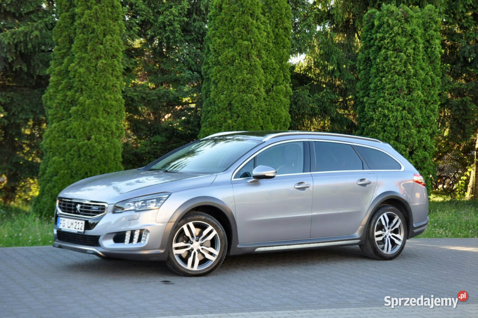 Peugeot 508 RXH 20HDI180Full LedNaviSkóryHead przyciemniane szyby