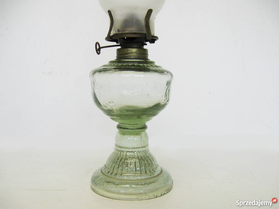 Lampka naftowa ładna szklana Szczecinek sprzedam