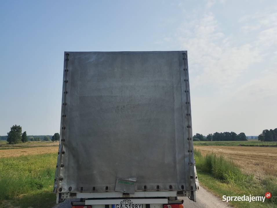 Skrzynia Ładunkowa ze Stelażem i Plandeką