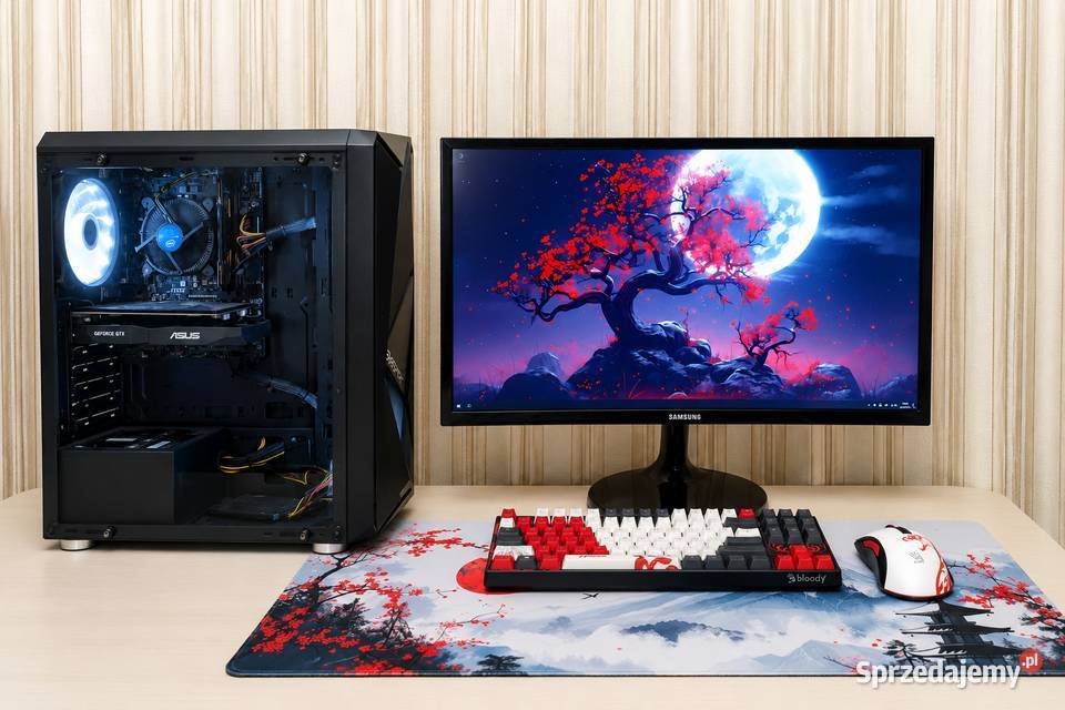Komputer gamingowy i39100F GTX 1050 Ti 8GB RAM Ostrołęka