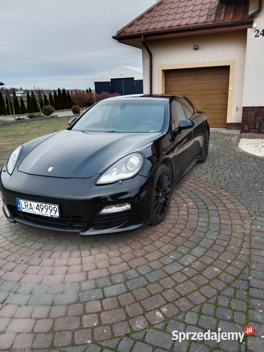 Piękne Porsche Panamera wersja Black edition benzyna lubelskie Radzyń Podlaski