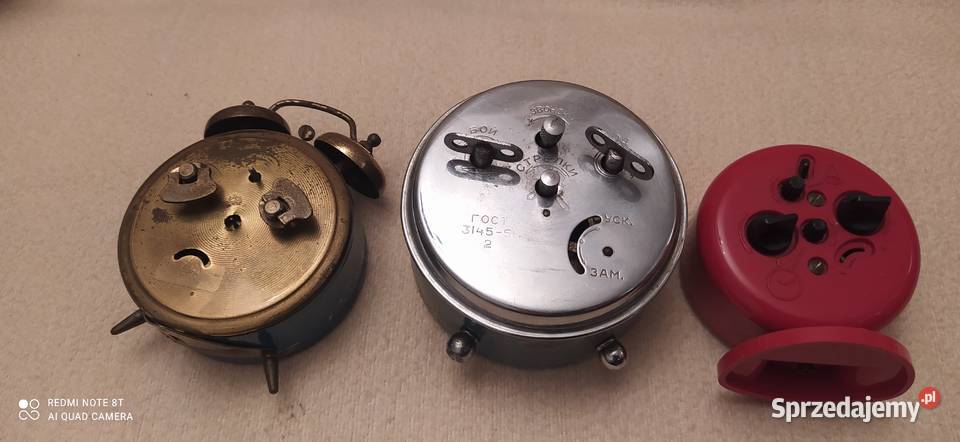 OkazjaBudziki mechaniczne z PRLu made in Wałbrzych