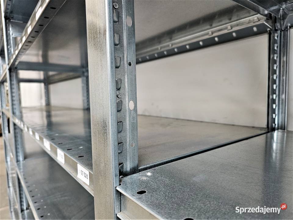 Regał Magazynowy 50x210x39324p Metalowy Ocynk Pozostałe Dzierżoniów