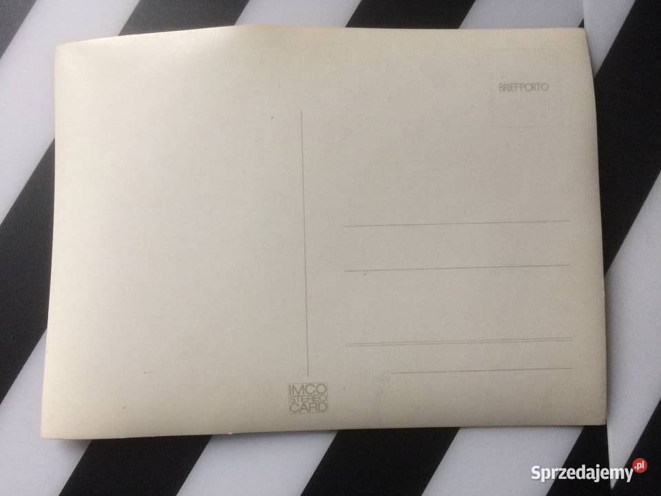 1038 Pocztówki Trójwymiarowe 1 sprzedam