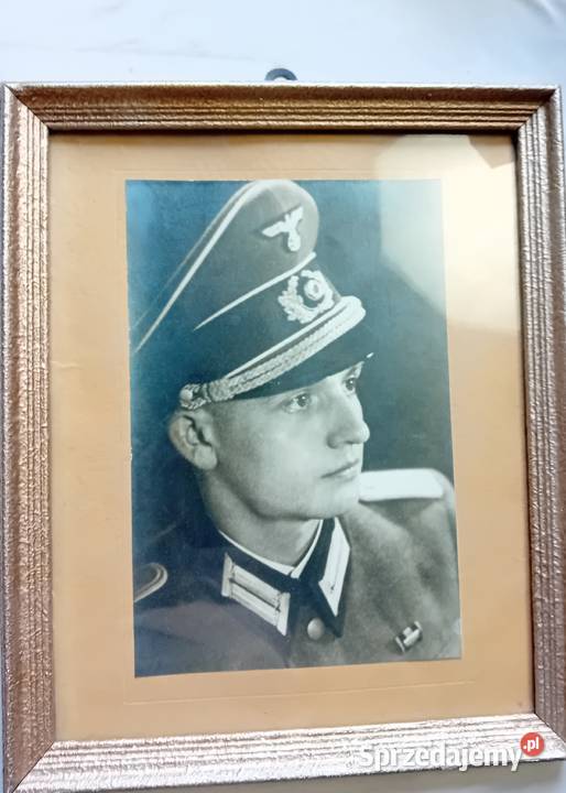 Zdjęcia niemieckiego oficera z II Wojny Antyki Koźminek sprzedam