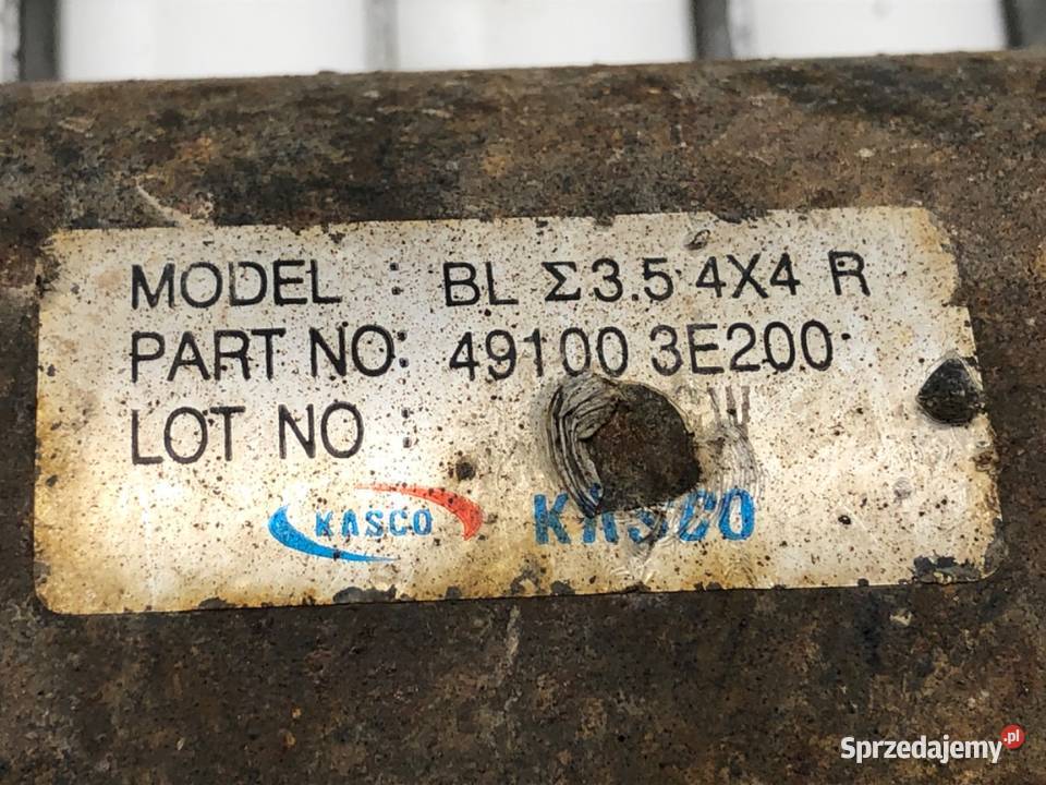 WAŁ NAPĘDOWY TYŁ KIA SORENTO I SUV 24 139