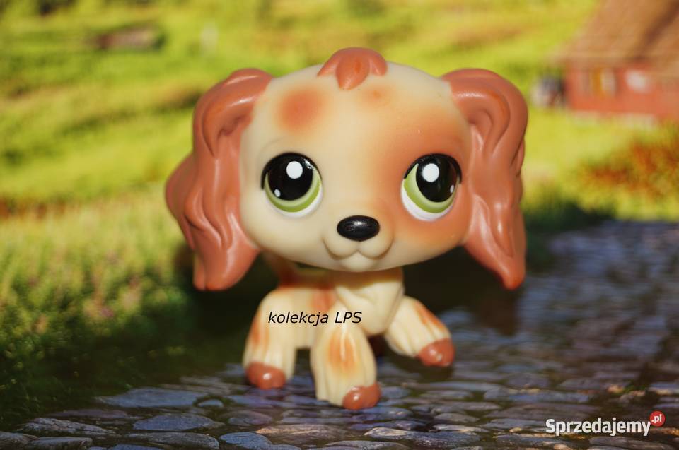 LPS Littlest Pet Shop spaniel puzzle oryginalny Rybnik