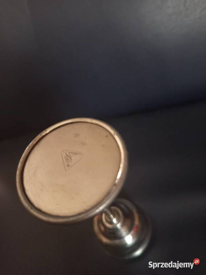 Kieliszek platerowany na nóżce Nakło nad Notecią sprzedam