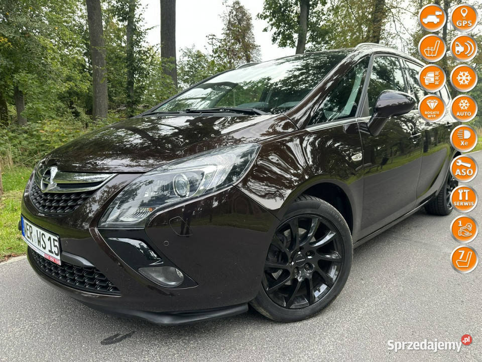 Opel Zafira COSMO 16 CDTI 136 Navi Alu17 Kamera wielofunkcyjna kierownica Józefkowo