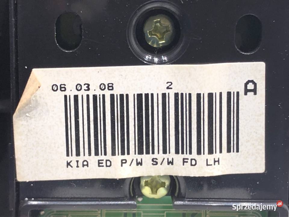 PRZEŁĄCZNIK SZYB KIA CEED 0612 Hatchback osobowe sprzedam