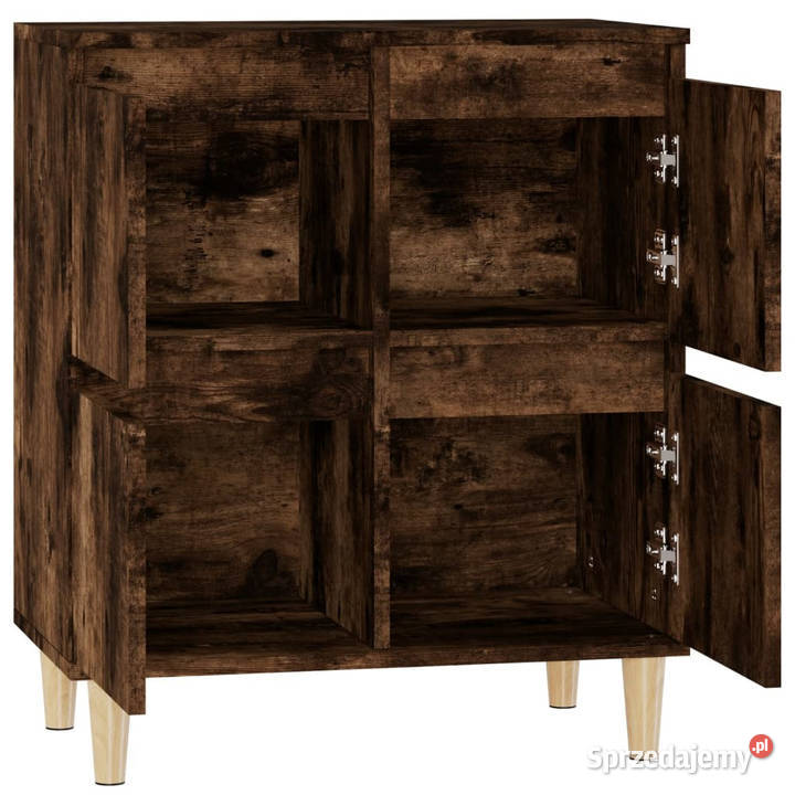 Komoda przydymiony dąb 60x35x70 materiał Warszawa