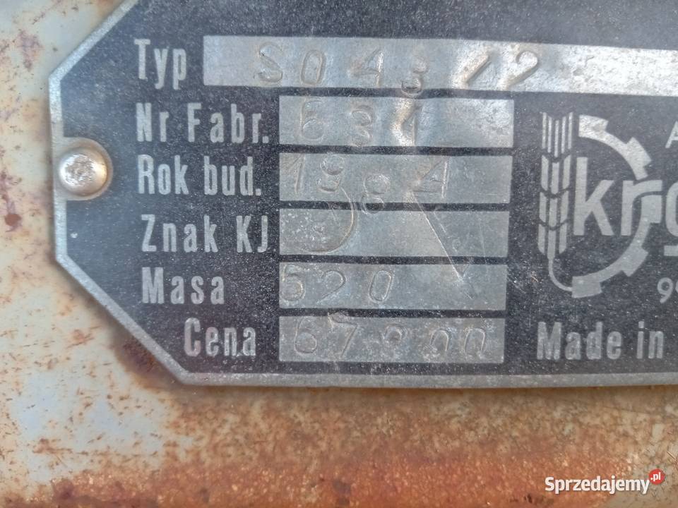 Sprzedam siewnik poznaniak Siewniki i sadzarki podlaskie sprzedam