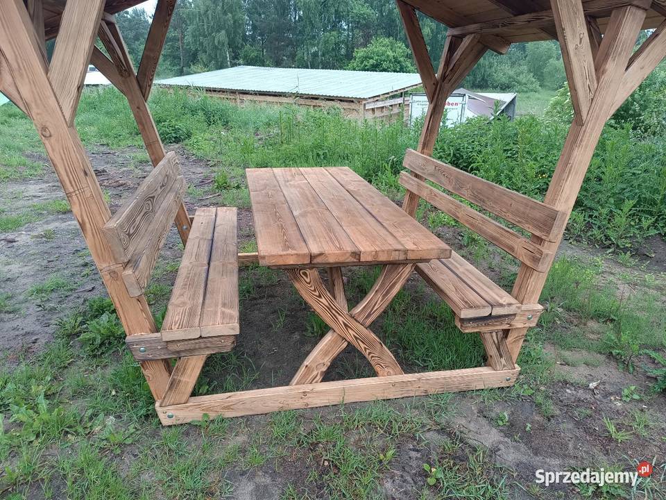 Komplet ogrodowy z zadaszeniem sprzedam