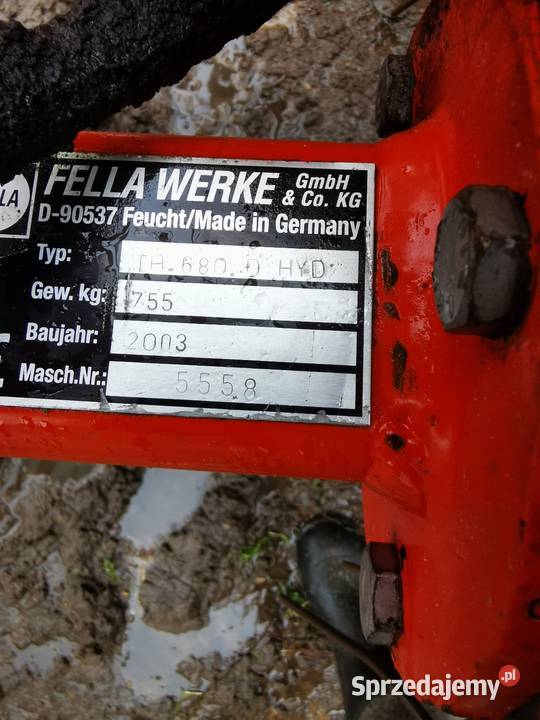 Fella 680 hydro przewracarka nieuszkodzony Łomża sprzedam