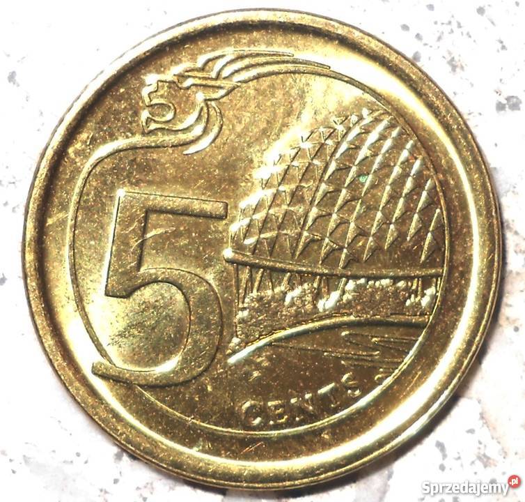 SINGAPUR5 CENTS2015 r mazowieckie Legionowo