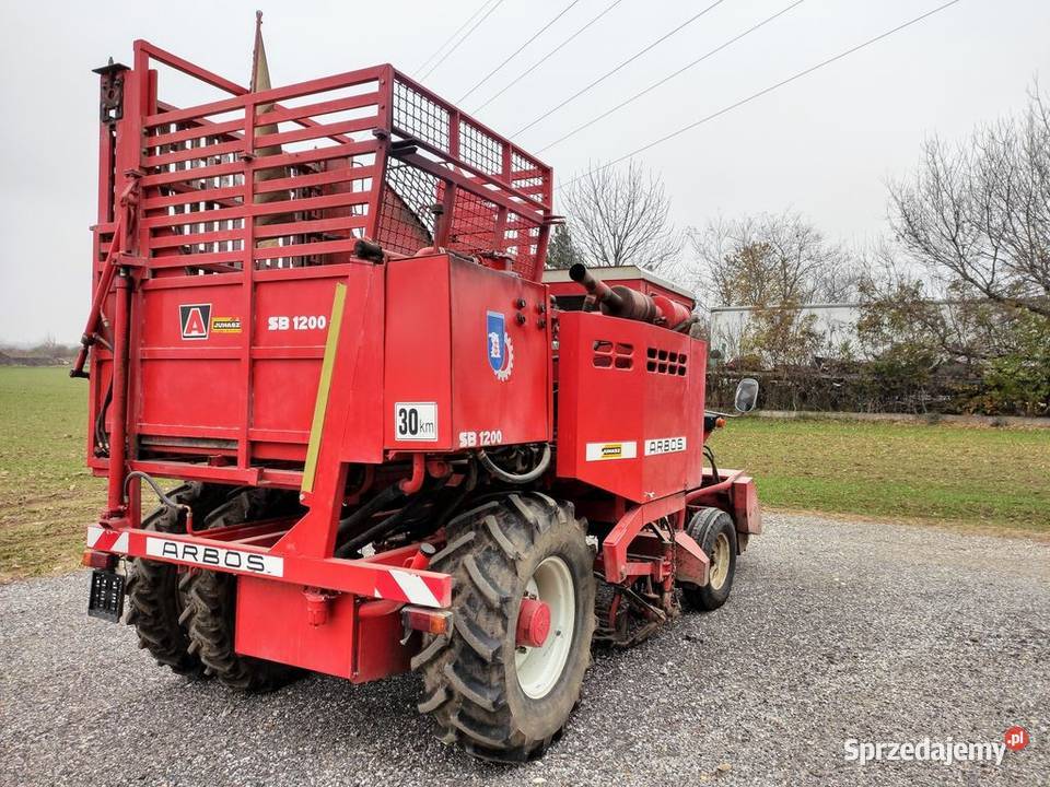 kombajn buraczany marka Arbos Piacenza SB 1200 Katowice
