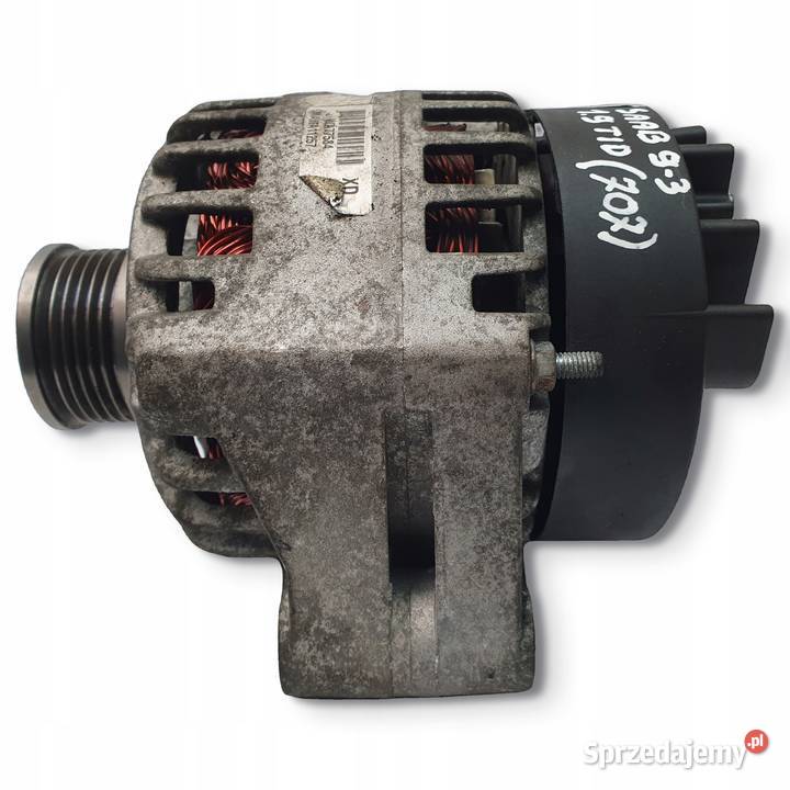 ALTERNATOR Saab 93 II 19 TID WA112257 WA775584 Układ elektryczny silnika Chełm