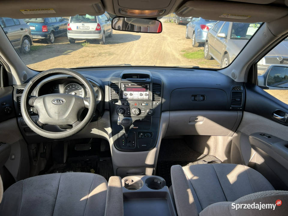 Kia Carnival 29 Diesel 185 2007r W Automacie Warszawa